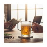 Orta Boy Bira Bardağı Kulplu Cam Bira Bardağı 480 ml - Option-1 - 0 - Siyah