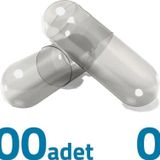 Orta Boy Şeffaf Boş İlaç Kapsülü 0'' 100 Adet-600Mg Helal Sertifikalı