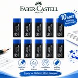 Orta Boy Sınav Silgisi 10 Adet Yumuşak Silgi Faber-Castell ST12473