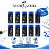 Orta Boy Sınav Silgisi 10 Adet Yumuşak Silgi Faber-Castell