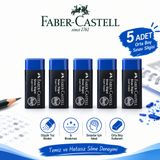 Orta Boy Sınav Silgisi 5 Adet Yumuşak Silgi Faber-Castell ST12472