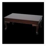 Orta Sehpa 13561 Klasik Kayın Aslan Demont Ayak Ceviz Natüre Mdf Tabla El Yapım