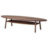 Orta Sehpa, Stockholm Ceviz Kaplama Meridyendukkan 180X59 Cm