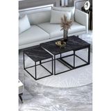Orta Sehpa-Zigon Yan Sehpa Flora Set - Bendir
