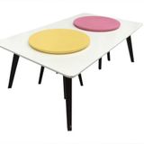 Orta Zigon 13915 Sehpa Tk Model Kayın Torna Retro Ayak Mdf Tabla Parlak Renkle