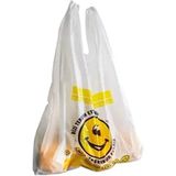 Ortaboy Gülenyüz Baskılı Rulo Poşet 25X45 cm Market Manav İçin Dayanıklı Alışveriş Torbası