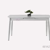 Ortadan Acilabilir Mdf Yemek Masasi, Mutfak Masasi ( 80X130 Cm)