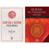 Ortak Akıl Yayınları Kur’an-I Kerim Yüce Meali / Kuran Hiç Tükenmeyen Mucize (2 Kitap Set)