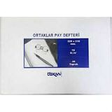 ORTAKLAR PAY DEFTERİ 40 YAPRAK NUMARALI