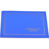 Ortaklar Pay Defteri Plastik Kapak 40 Yaprak 20X28 Cm