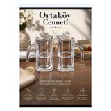 ORTAKÖYCENNETİ 2 ad mini cam Sosluk sürahileri sofrada şık ve olması lazım ürün 100 cc Hacim 5 cm ağız 6 cm Taban