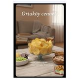 ORTAKÖYCENNETİ 24 NO cips salata meyvelik 1 ad ayaklı cam ürün 24 cm genişlik 16 cm yükseklik rayan marka