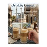 ORTAKÖYCENNETİ 3 LÜ Latte çay kupa bardak büyük boy elysia model kalıteli 300 cc hacimli tiryakiler için