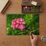 Ortanca Çiçeği Tasarımı 240 Parça Ahşap Puzzle Ahşap Kutuda MP05364