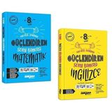 Ortaöğretim Ankara 2025 8. Sınıf Matematik + İngilizce Güçlendiren Soru Seti 2 Kitap 3971953297
