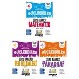 Ortaöğretim Ankara 2027 6. Sınıf Matematik + Fen Bilimleri + Paragraf Güçlendiren Soru Bankası Seti 3 Kitap Maarif Model 3612979961