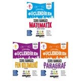 Ortaöğretim Ankara 2027 7. Sınıf Matematik + Fen Bilimleri + Paragraf Güçlendiren Soru Bankası Seti 3 Kitap Maarif Model 3922979992