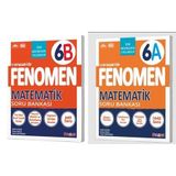 Ortaöğretim Fenomen Okul 2027 6. Sınıf Matematik A + B Soru Bankası Seti 2 Kitap Güncel Müfredat Maarif Model 4401945440