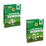 Ortaöğretim Gizli 2026 6. Sınıf Matematik + Fen Bilimleri Alıştırmalı Soru Bankası Seti 2 Kitap Maarif Model 1501999050
