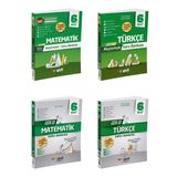 Ortaöğretim Gizli 2026 6. Sınıf Matematik + Türkçe Alıştırmalı + Usta İşi Soru Bankası Seti 4 Kitap Maarif Model 1703920070
