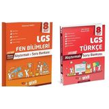 Ortaöğretim Gizli 2026 8. Sınıf Lgs Fen Bilimleri + Türkçe Alıştırmalı Soru Bankası Seti 2 Kitap 2311999031