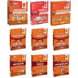 Ortaöğretim Gizli 2026 8. Sınıf Lgs Matematik + Türkçe + Fen Alıştırmalı + Usta İşi Soru + Gizli Kuşak Seti 9 Kitap 2608837660