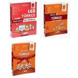 Ortaöğretim Gizli 2026 8. Sınıf Lgs Türkçe Alıştırmalı + Usta İşi + Gizli Kuşak Serisi Seti 3 Kitap 2442959044