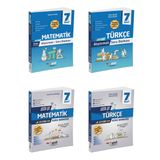 Ortaöğretim Gizli 2027 7. Sınıf Matematik + Türkçe Alıştırmalı + Usta İşi Soru Bankası Seti 4 Kitap Maarif Model 2133920013