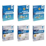 Ortaöğretim Gizli 2027 7. Sınıf Matematik + Türkçe + Fen Alıştırmalı + Usta İşi Soru Bankası Seti 6 Kitap Maarif Model 2155879715