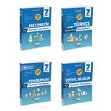 Ortaöğretim Gizli 2027 7. Sınıf Matematik + Türkçe + Fen + Sosyal Alıştırmalı Soru Bankası Seti 4 Kitap Maarif Model 1963958696