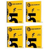 Ortaöğretim Hız 2025 5. Sınıf Matematik Türkçe Fen Sosyal Soru Bankası Seti 4 Kitap 3583942858