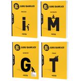 Ortaöğretim Hız Lgs 2024 8. Sınıf Matematik + Geometri + Türkçe + İngilizce Soru Seti 4 Kitap 6223914022
