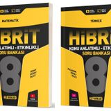 Ortaöğretim Hız Lgs 2025 8. Sınıf Matematik + Türkçe Hibrit Etkinlikli Soru Seti 2 Kitap 19572513901733