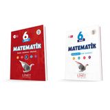 Ortaöğretim Limit 2026 6. Sınıf Matematik Konu Anlatım + Soru Bankası Seti 2 Kitap Maarif Model 2281955128