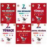 Ortaöğretim Limit 2027 7. Sınıf Fen Bilimleri + Türkçe + Sosyal Bilgiler Konu Anlatım Föyleri + Soru Bankası Seti 6 Kitap Maarif Model 2685865568