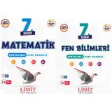 Ortaöğretim Limit 2027 7. Sınıf Matematik + Fen Bilimleri Soru Bankası Seti 2 Kitap Maarif Model 2481955148
