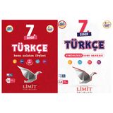 Ortaöğretim Limit 2027 7. Sınıf Türkçe Konu Anlatım Föyleri + Soru Bankası Seti 2 Kitap Maarif Model 2351955135