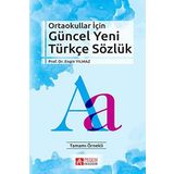 Ortaokullar İçin Güncel Yeni Türkçe Sözlük - Pegem Akademi Yayıncılık