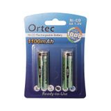 Ortec 1.2 V 1100 mAh Ni-Mh AA Şarj Edilebilir Kalem Pil