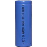 Ortec 3.7V 1400MAH Li-Ion 18500 5-C Şarj Edilebilir Pil