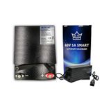 Ortec 60V 20AH LiFePO4 Elektrikli Motosiklet Aküsü - 60V 5A Lityum Şarj Aleti Seti