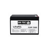 ORTEC OR-TEC 12.8V 12Ah LiFePO4 Akülü Araba - UPS Aküsü