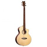 Ortega D7CE-4 Deep Series 7 Medium Scale Akustik Bas Gitar (Natur