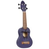 Ortega Guitars, 4-String Keiki Serisi Sopranino Ukulele Kaplumbağa Dağlama, Sağ, Mor, (K1-PUR)