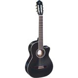 Ortega RCE141BK Siyah Elektro Klasik Gitar