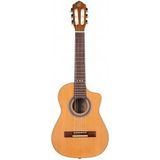 Ortega RQ39E Requinto Series Cutaway Elektro Klasik Gitar (Natura