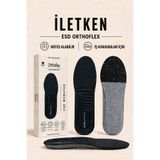 Orthoflex OF02 | WorkPro ESD İletken Tabanlık - Nefes Alan, Yastıklamalı, Ortopedik İş ve Günlük Ayakkabı İç Tabanlığı