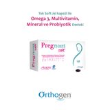 Orthogen Pregnom Max 30 Kapsül – Omega 3, Vitamin, Mineral ve Probiyotik İçeren Takviye Edici Gıda