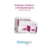Orthogen Sistione 14 Saşe | D-Mannoz, Cranberry ve Probiyotik İçeren Takviye Edici Gıda