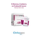 Orthogen Sistone 14 Saşe | D-Mannoz, Cranberry ve Probiyotik İçeren Takviye Edici Gıda